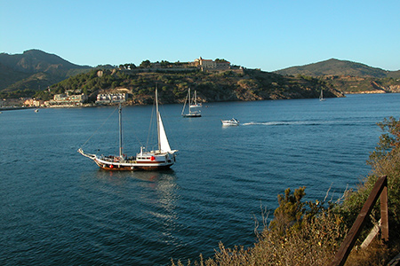 Isola Elba panorama