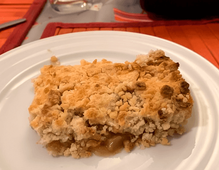 Crumble di mele buonissimo e semplice da fare
