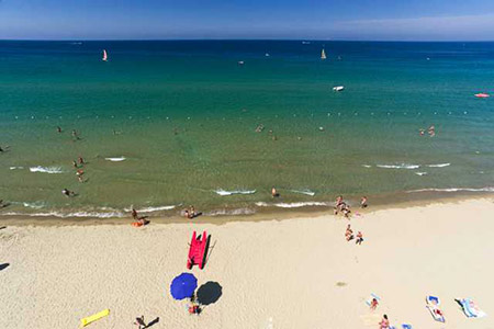 PuntAla la spiaggia