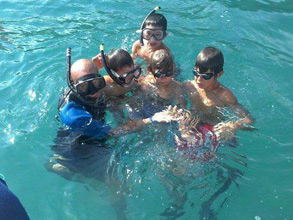 bambini Asperger al mare 