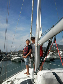 bambini asperger in barca